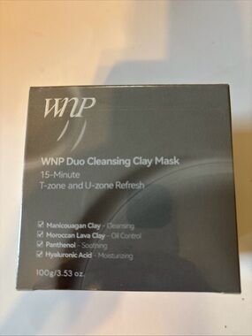 WNP Duo Cleansing Clay Mask — Gray